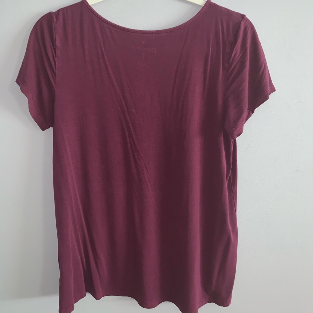 maroon top!